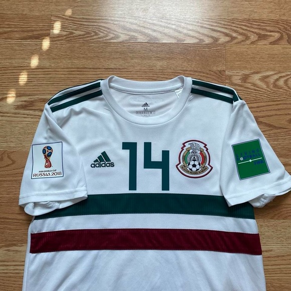 Mexico Javier Hernandez 2018 away World Cup jersey - Picture 6 of 10